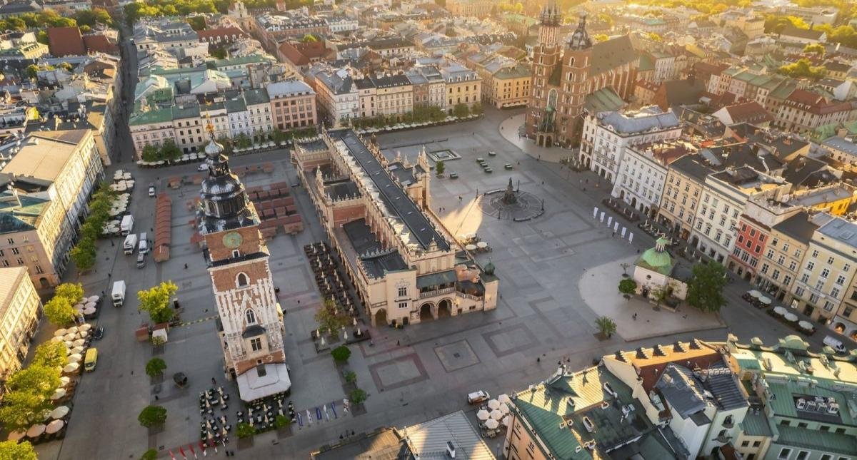 Krakow's Main Market Square